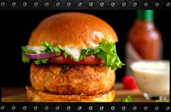 Salmon Burger (Gluten Free)