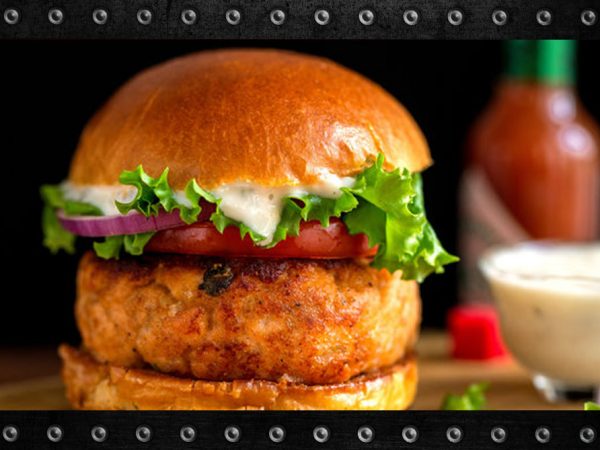 Salmon Burger (Gluten Free)